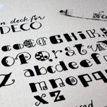 Mentor Meetup – Alphabet Fun: Art Deco, Bags, Cards, Decoration, E-magination!